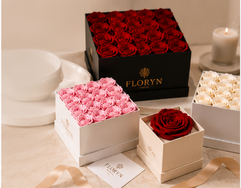 Preserved Rose Box Series